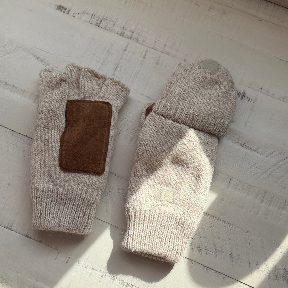 Cozy Knit Convertible Mittens